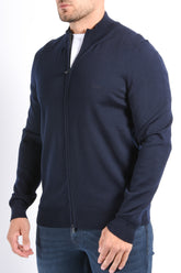 Boss Knit Vest Balonso L Dark Blue