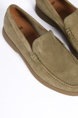 Boss Suede Loafers Sienne Loaf sd N Open Green