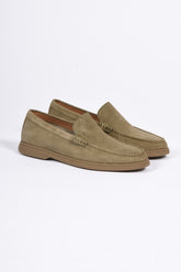 Boss Suede Loafers Sienne Loaf sd N Open Green