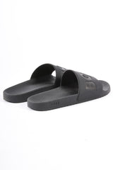 BOSS Slides Aryeh Slid Npvlg Black on Black