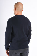 BOSS Knit Sweater C Illian - Dark Blue