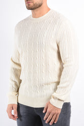 BOSS Knit Sweater H Hetico - Beige