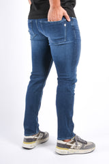 Boss P Delaware Performance Slim Fit Stretch Jeans Bright Blue