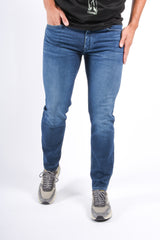 Boss P Delaware Performance Slim Fit Stretch Jeans Bright Blue