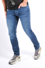 Boss P Delaware Performance Slim Fit Stretch Jeans Bright Blue