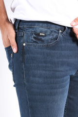 BOSS Slim Fit Stretch Jeans P-Delaware - Medium Blue