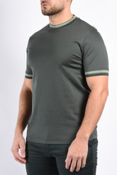 Boss H-Tessler 202 Mercerised T-Shirt - Open Green