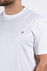 Boss Mercerised T-Shirt C Taut White