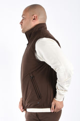 Boss Bodywarmer C Calinus Dark Brown