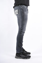 Boss C Delaware Slim Fit Stretch Jeans Charcoal