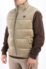 Boss Corduroy Bodywarmer C Candrian Open Brown