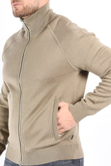 Boss H Idino Knit Vest Open Brown