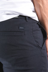 Boss Linen Pants H Kane1 RDS Dark Blue