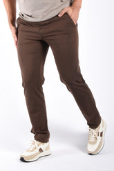 Boss P Kaiton1 Zip Performance Slim Fit Pantalon Dark Brown