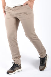 Boss P Kaiton1 Zip Performance Slim Fit Pantalon Open Brown