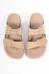 Boss Slippers Surfley Sand mf Open Beige