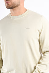 Boss Upacas-L Knit Sweater Light Beige