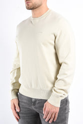 Boss Upacas-L Knit Sweater Light Beige