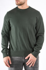 Boss Upacas-L Knit Sweater Open Green