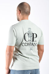 CP Company 1020 Cotton T-Shirt Light Green