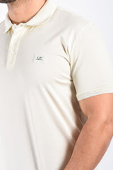 CP Company 70/2 Mercerized Gasato Polo Frozen Dew
