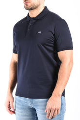 CP Company 70/2 Mercerized Gasato Polo Total Eclipse