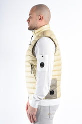 CP Company D.D. Shell Down Lens Bodywarmer Frozen Dew