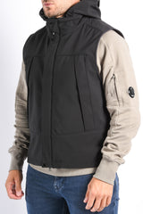 CP Company CP Shell R Goggle Bodywarmer Black