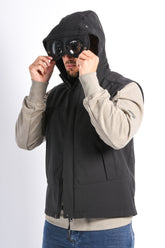 CP Company CP Shell R Goggle Bodywarmer Black