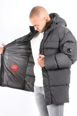 CP Company - Long Winter Jacket Nycra R - Dark Shadow