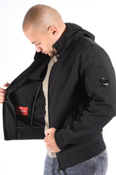 CP Company Soft Shell R Fleece Jacket Black