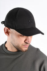 CP Company Gabardine Contrast Cap Black