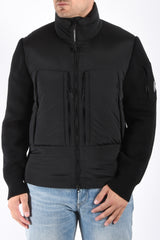 CP Company Knitwear Nycra R Down Jacket Black