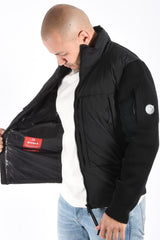 CP Company Knitwear Nycra R Down Jacket Black