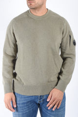CP Company Lambswool GRS Crewneck Sweater Fallen Rock