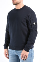 CP Company Light Fleece Sweater Total Eclipse