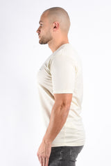 CP Company Mercerised Patch T-Shirt 70/2 Gasato Frozen Drew