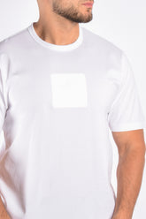 CP Company Metropolis Mercerized Chest Logo White