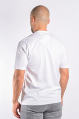 CP Company Metropolis Mercerized Chest Logo White