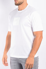 CP Company Metropolis Mercerized Chest Logo White
