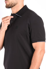 CP Company Metropolis Series - Stretch Polo - Black