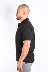 CP Company Metropolis Series - Stretch Polo - Black