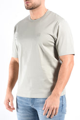 CP Company Metropolis Series Mercerized Basic T-Shirt Flint Grey