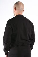 CP Company Metropolis Series Stretch Fleece Sweater Black