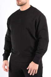 CP Company Metropolis Series Stretch Fleece Sweater Black