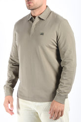 CP Company Polo Longsleeve Stretch Fallen Rock