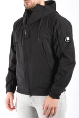 CP Company Pro-Tek Hooded Lens Jacket Black