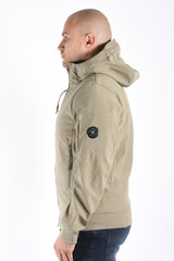 CP Company Soft Shell R Hooded Jacket Fallen Rock
