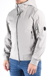 CP Company Soft Shell R Hooded Lens Jacket Dove