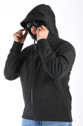CP Company Softshell Goggle Jacket Black